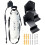 2 Pack Sprayer Holder, Backpack Blower Rack, Wall Mount Spraying Tool Hanger Lawn Mower Spraying Tool Mount 3