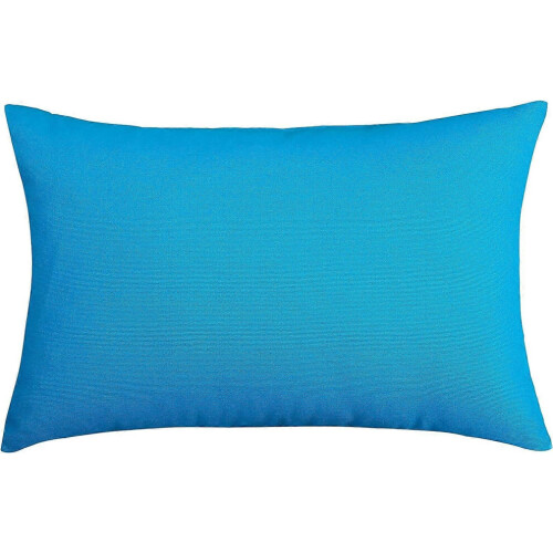 (As show, One size) Housses de coussin décoratives faites main en toile 100% coton uni. 1