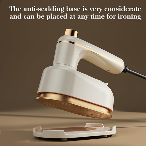 2-in-1 Portable Steamer Iron 1000W 2