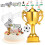 Football Cake Topper Plastic Assorted Colors 1 Piece 5