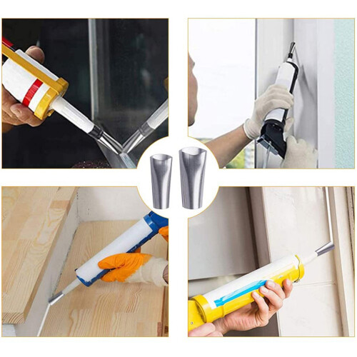 Stainless Steel Caulking Nozzle Set 20 Pcs 1