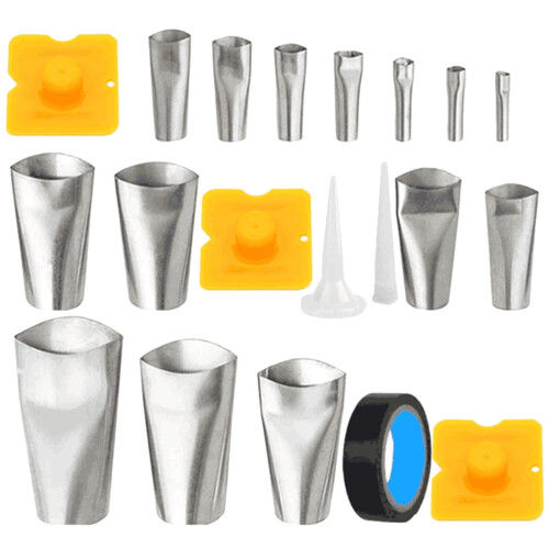 Stainless Steel Caulking Nozzle Set 20 Pcs 2