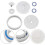 Replacement Kit Pool Cleaner Assembly Complete Wheel Replacement Kit  Bearings C60 Large Axle with Sand Guard C66 5