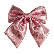 Christmas Bow Ornament for Tree Topper Wreath Decoration