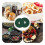 6 Pcs Round Dehydrator Sheets Non Stick Dehydrator Mats with Edges Reusable Roll Tray Liner for Fruit Meat Beef Kitchen 5