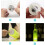 10pcs LED Coaster Light  Coasters LED Bottle Lights LED Sticker Coaster Discs Light  for Flash Light  Cup 2