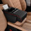 PU Leather Car Armrest Box Mat Universal Comfortable Wrist 1