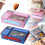 Lunch Box 4-Compartment 47oz Leak-Proof Reusable 4