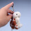 Plush Turtle Stuffed Animal Keychain 1pc 3