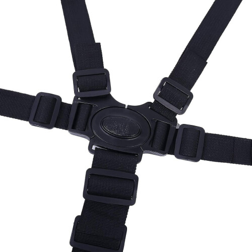 Harnais universel 5 points pour bébé avec sangle réglable pour poussette 1