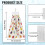 Fruit Hanging Kitchen Dish Towel with Loop 7