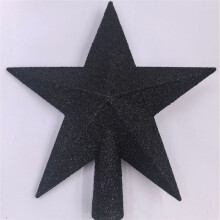 Christmas Tree Topper Star 8 inch Glitter Decoration