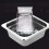 2x Lavabicchieri, Lavabicchieri automatico in acciaio inox, Risciacquatore per bicchieri, Risciacquatore 3