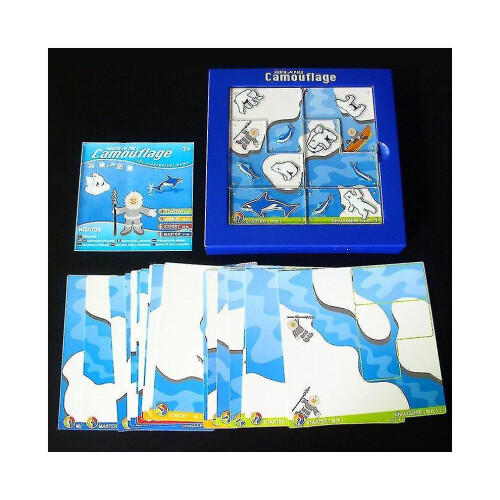 Challenges Iq Training Smart Game North Pole Bear Camouflage Thinking Children Puzzle Toy 1