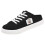 Willtoo Women's Canvas Sneakers Low Top Black US 8 1
