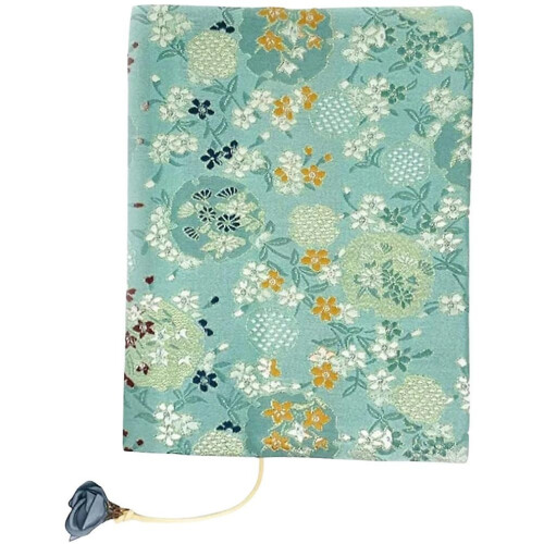 Cloth Book Cover Decorative Notebook Cover Practical Cloth Book Sleeve Adjustable Book Protector 2