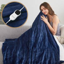 Electric Heated Blanket with 10 Heat Levels and Auto-off