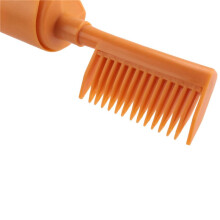 6X Peigne de Teinture des Cheveux Brosse de Teinture des Cheveux avec Bouteille Bricolage Peignage Salon Teinture Huile de Cuisson Brosse Outil de
