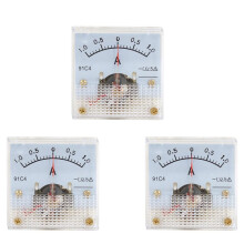 3X Class 2.5 Accuracy 0-1 A Ampere Analog Meter Ammeter 91C4