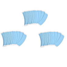 108 Pz/ Blu Fisso Doppio Nastro Parrucca Adesivo Esteso Nastro per Capelli Impermeabile per Toupee Parrucca del Merletto Pellicola con Linea di