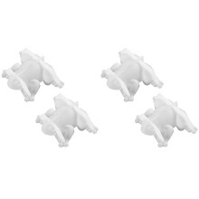 4PCS Frogs Shape Resin Molds, Animal Silicone Molds 3D Cute Resin Molds for Epoxy Casting