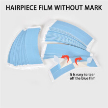 144Pc Strong Fixed Double Tape Wig Adhesive Extended Hair Tape Waterproof for Toupee Lace Wig Film with Slitting