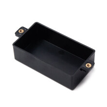 5X Custodia Pickup Humbucker Plastica Sigillata Adatta Parti per Chitarra Pickup SQ ST (Nero)