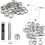 Kit d'outils pour œillets, 100 œillets, œillets pour bâche, kit d'œillets à œillets 2