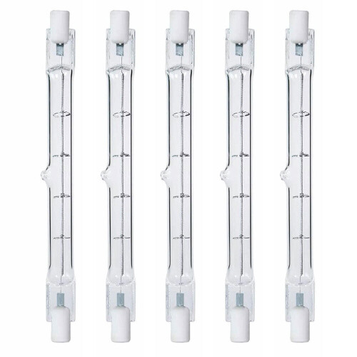 Halogen J Type Bulb 500W 120V R7S 118mm 5 Pack 1
