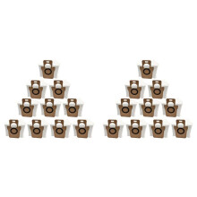Sac à PoussièRe de Rechange 20 PièCes pour Mijia Omni 1S X10+ Robot Aspirateur Accessoires PièCes de Sac à Ordures