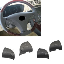 4Pcs Multifunctional Speaker Button for ES350 Steering Wheel Button 84250-33190 A