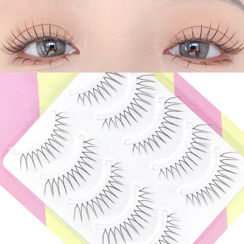 Soumake Artificial Eyelashes 3D Effect V-Shaped 1 Set