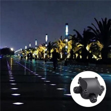Boîte de Jonction Électrique Externe Étanche Ip68 3 Voies Connecteur de Câble Extérieur pour 5,5 Mm-10,2 mm (Paquet de 24)