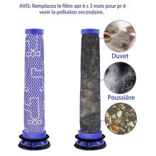Pré-Filtre de Remplacement 12 PièCes pour Filtre à Vide Compatible SéRie V6 V7 V8 Remplace la PièCe