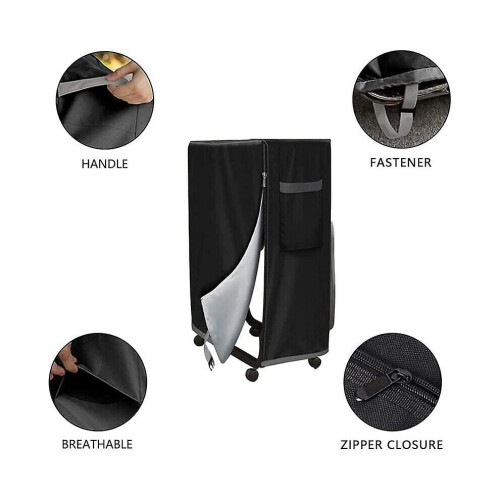 Folding Bed Storage Cover Adjustable Waterproof Dustproof Multi-function Cover Indoor Outdoor Folding 2