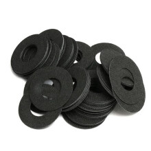 50PCS 0.5mm Fishing Wheel Special Discharge Force Alarm Carbon Fiber Brake Pad Reel Drum Wheel Accessories