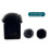 Copertura per capelli per microfono wireless Rode Goii, copertura antivento multifunzionale per microfono 2