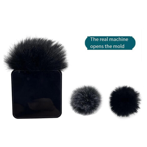 Copertura per capelli per microfono wireless Rode Goii, copertura antivento multifunzionale per microfono 1