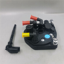 2X 9809757980 Testa del Filtro del Carburante con Tubo Centrale 9672320980 per Berlingo C3 C4 C5 207 208 308 3008 2008-2015