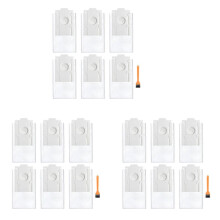 21 Pièces Sacs à Poussière pour Aspirateur VCA-RDB95 Jet Bot + Jet Bot AI + Robot Aspirateur Station de Nettoyage Accessoires Pièces