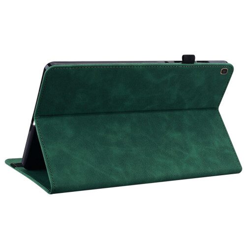 For Samsung Galaxy Tab S6 Lite/Tab S6 Lite Solid Color Tablet Case Tablet Cover Wallet Stand 1