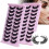 Synthetic False Eyelashes Grafting Effect 10 Pairs 1