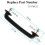 Front Windshield Hold Down Bracket Strap for Jeep Wrangler 4
