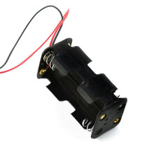 8Pack 6V 4XAA Contenitore per Batteria Contenitore per Batteria Scatola per Presa JST Ricevitore per HSP Redcat 1/8 1/10 RC Nitro Power Car Truck