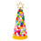Pre-lit Mini Christmas Tree with Pine Cones Decoration 1