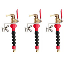 3X Staubentferner Wassersprühsystem Düse Kühlmittelnebel Staubdicht für Marmor Ziegel Fliesenschneidemaschine Winkelschleifer
