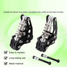 4X DIY Skateboard Spring Rear  Bridge Skateboard Trucks Suspension 8Inch Long Board Suspension Spring Kit