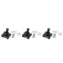 3X Commutateur de Manette AC 240V 5A 4NO 4NC Momentané 2.5mm Filetage de Fixation Commutateur de Manette