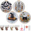 Halloween Embroidery Kit Ghost Gothic Cross Stitch Hoop 1