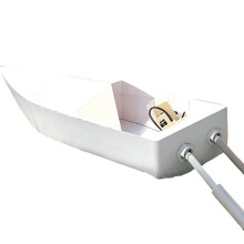 Boat Toy Remote Control Paper Boat Kit Diy Electric Paper Boat Toy High-Powered Outdoor Electric Toy Boats for Beginners